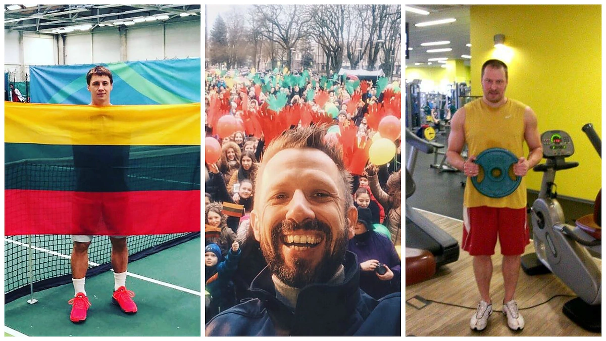 Ričardas Berankis, Linas Adomaitis, Vilius Tarasovas