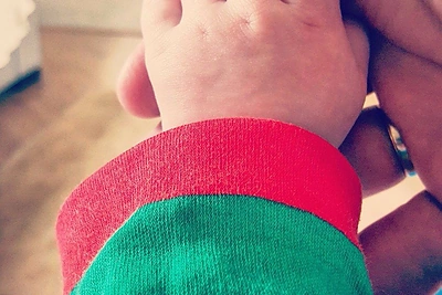 Tomas Langvinis su sūnumi