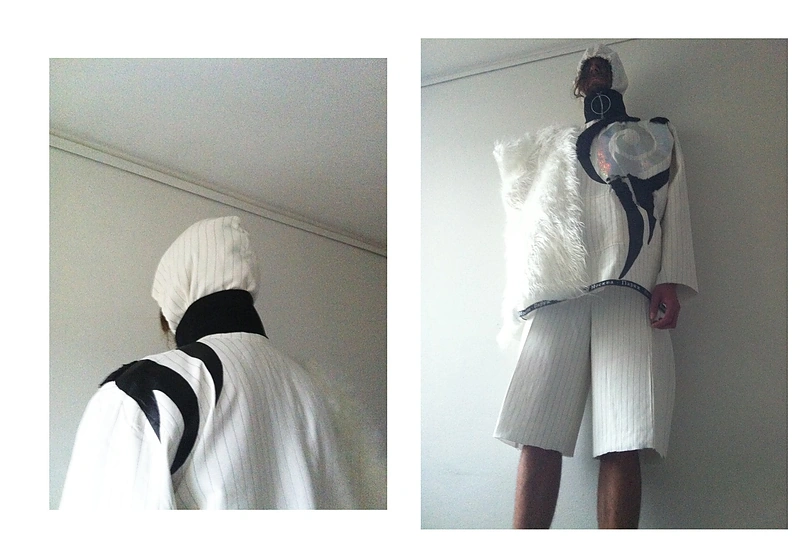 Annos Jelizarjevos kolekcijos „Malchik Fantastika” modelis