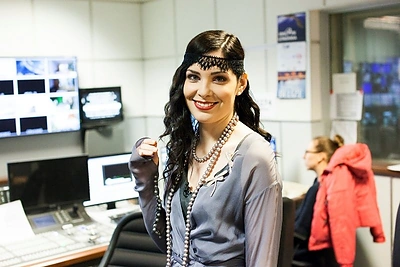 Eglė Daugėlaitė eteryje virto tarpukario dama