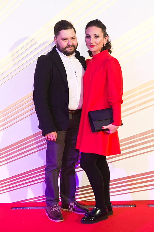 Rafailas Karpis su žmona Diana