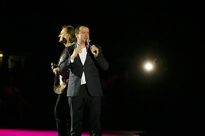 Povilas Meškėla ir Andrius Žiurauskas