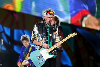 „The Rolling Stones“ koncerto akimirka