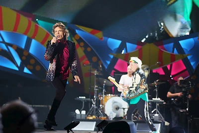 „The Rolling Stones“ koncerto akimirka