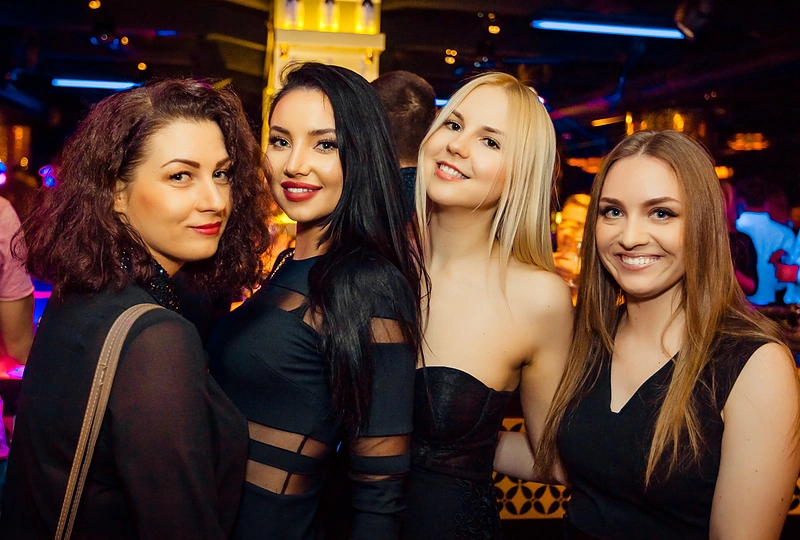 Vakarėlio klube „Pantera“ akimirka