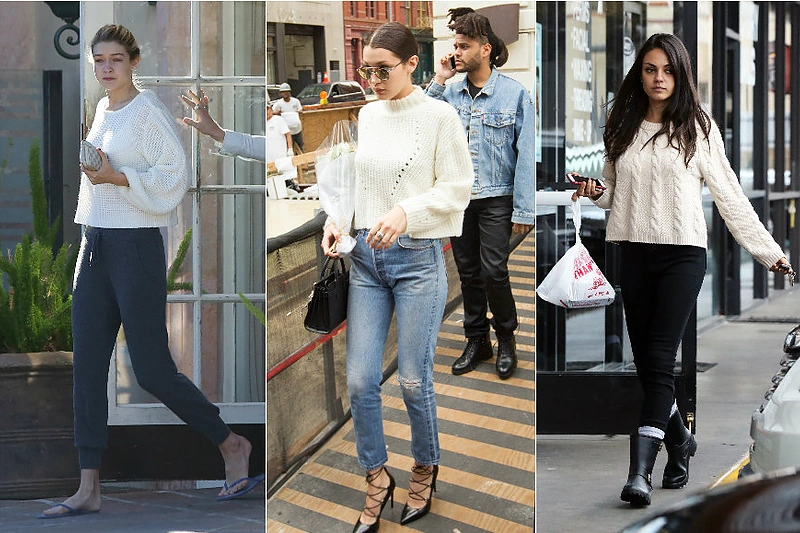 Gigi Hadid, Bella Hadid, Mila Kunis, Lily Aldridge