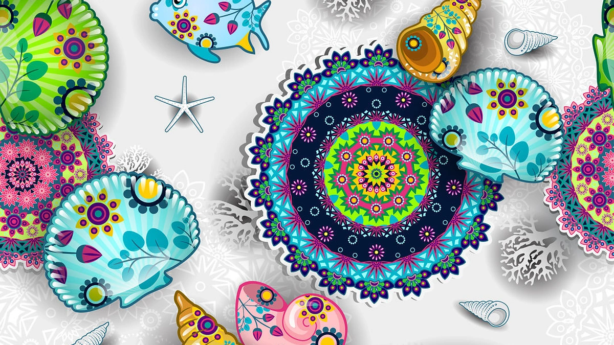 Spalvinimo terapija – Mandala