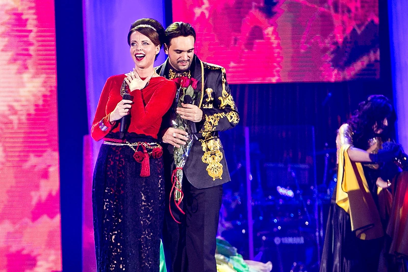 Inga Valinskienė ir Ištvanas Kvikas