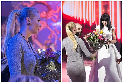 Katažina „Žvaigždžių duetų“ scenoje sulaukė Natalijos Bunkės palaikymo ir gėlių: „Ji man beveik sesė“
