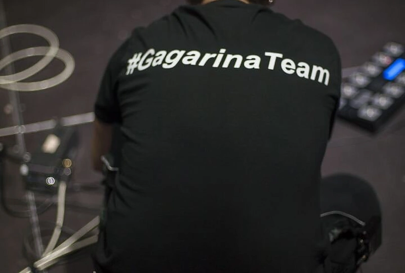 Polinos Gagarinos koncerto akimirka