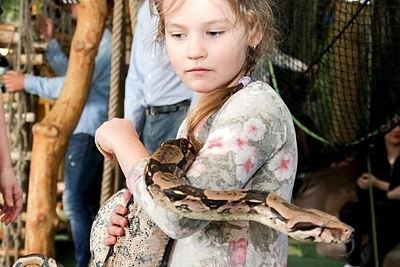 Vaikų kambario „Džiunglės“ atidarymo akimirka