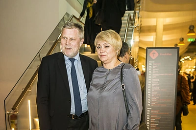 Faustas Latėnas ir Ramutė Rachlevičiūtė