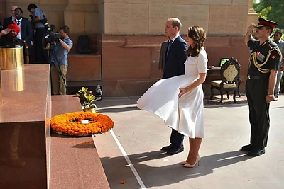 Princo Williamo ir Kembridžo hercogienės Catherine vizitas Indijoje