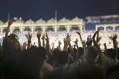 Pasaulio kultūros festivalio akimirka