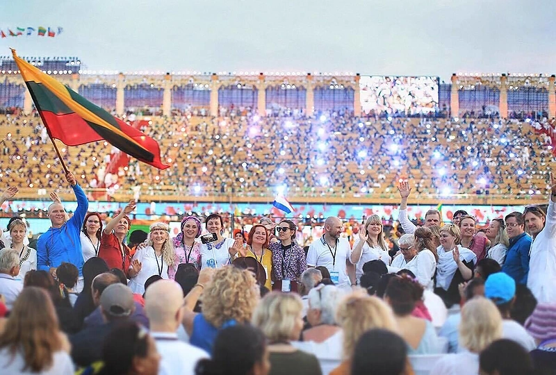 Pasaulio kultūros festivalio akimirka