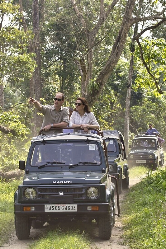 Princo Williamo ir Kembridžo hercogienės Catherine vizitas Indijoje