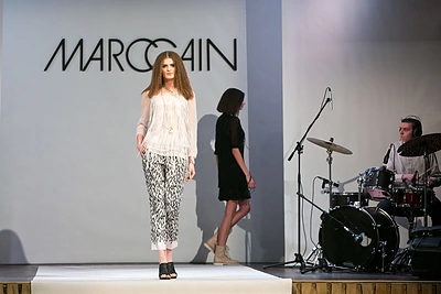 „Marc Cain“ drabužių kolekcijos pristatymo akimirka