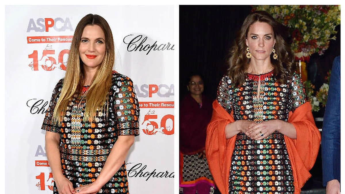 Drew Barrymore ir Kembridžo hercogienė