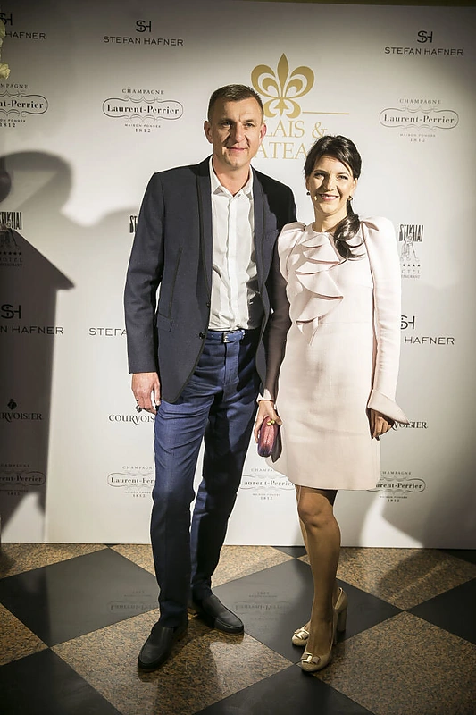 Inga Malinauskienė su vyru Virginijumi