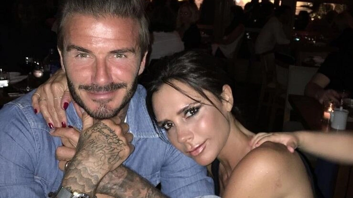 Davidas ir Victoria Beckhamai