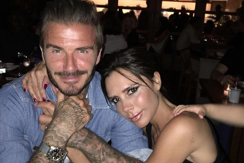 Davidas ir Victoria Beckhamai