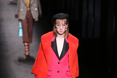 „Gucci“ 2016-2017 m. rudens-žiemos kolekcijos modelis
