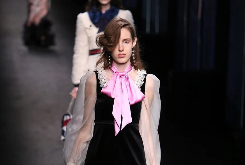 „Gucci“ 2016-2017 m. rudens-žiemos kolekcijos modelis