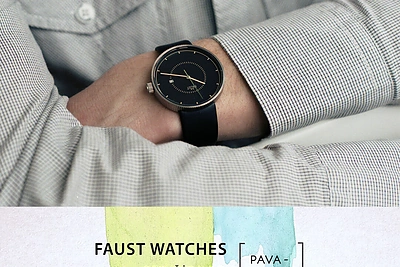 „Pavasario Pop up“ dalyvis: „Faust watches“