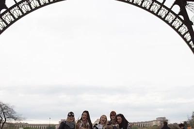 Viešnagės Paryžiuje akimirka