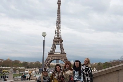 Viešnagės Paryžiuje akimirka