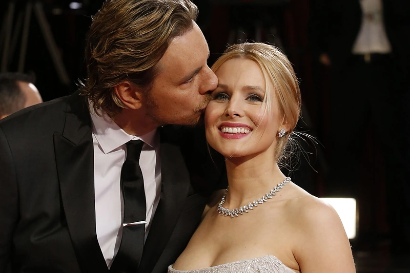 Daxas Shepardas ir Kristen Bell