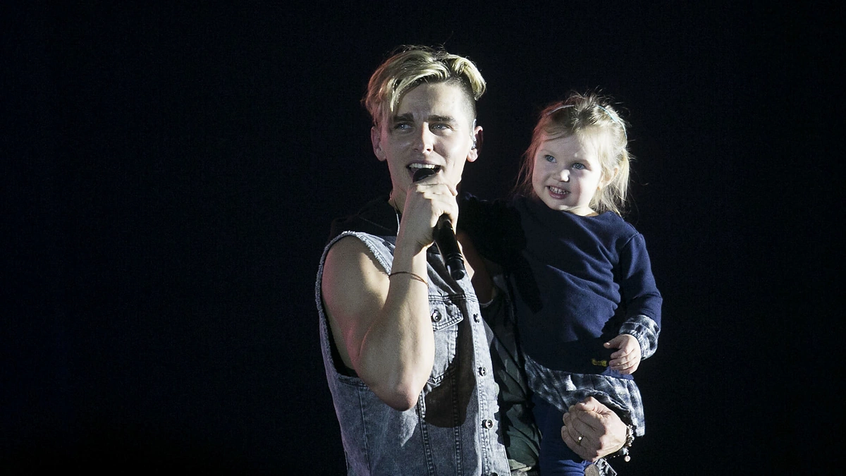 Donatas Montvydas su dukra