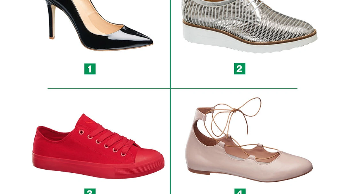 Su kokiais bateliais eitumėte į pasimatymą?