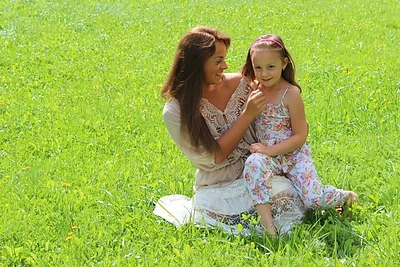 Ermita K. (Kaunas) su mama