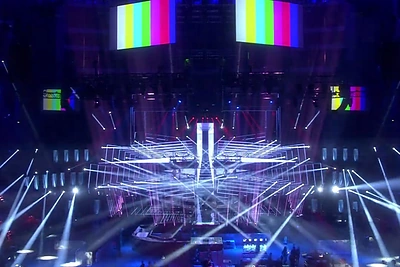 „Eurovizijos“ scena jau paruošta: žiūrėkite video