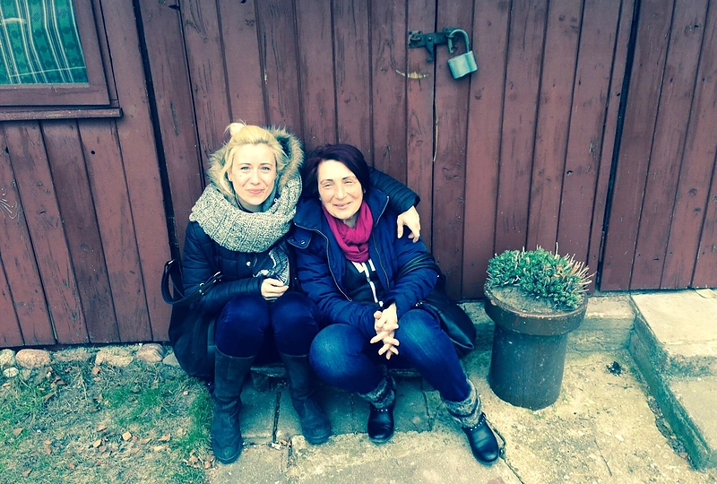 Milda K. (Vilnius) su mama