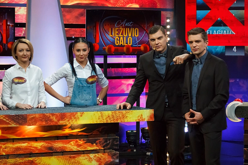 Viktorija Mauručaitė, Gabrielė Grygolaitytė-Vasha, Rolandas Mackevičius ir Jonas Nainys