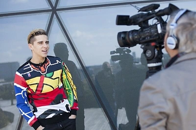 Lietuvai „Eurovizijoje“ atstovausiantis Donatas Montvydas prisistatė Europai