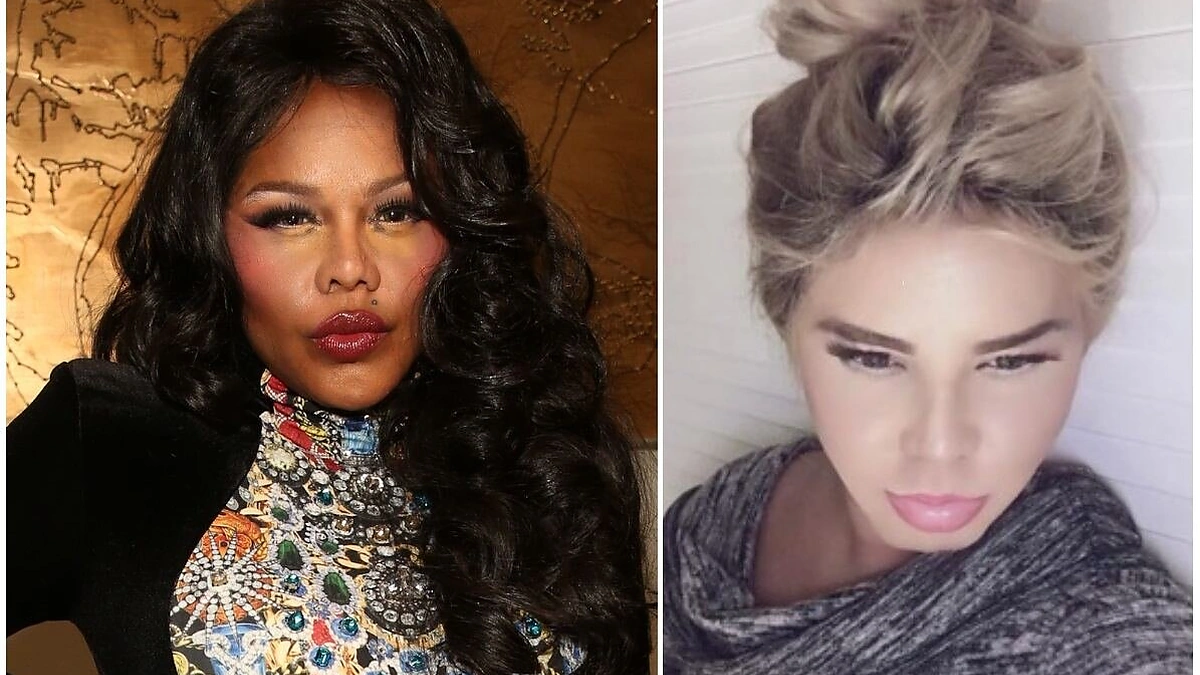 Lil' Kim anksčiau ir dabar