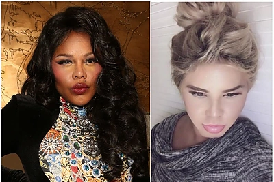 Lil' Kim išvaizdos pokyčiai: pasikeitusią reperę sunku atpažinti