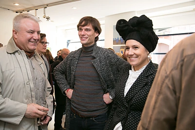 Indra Dovydėnaitė ir Dovas Serapinas