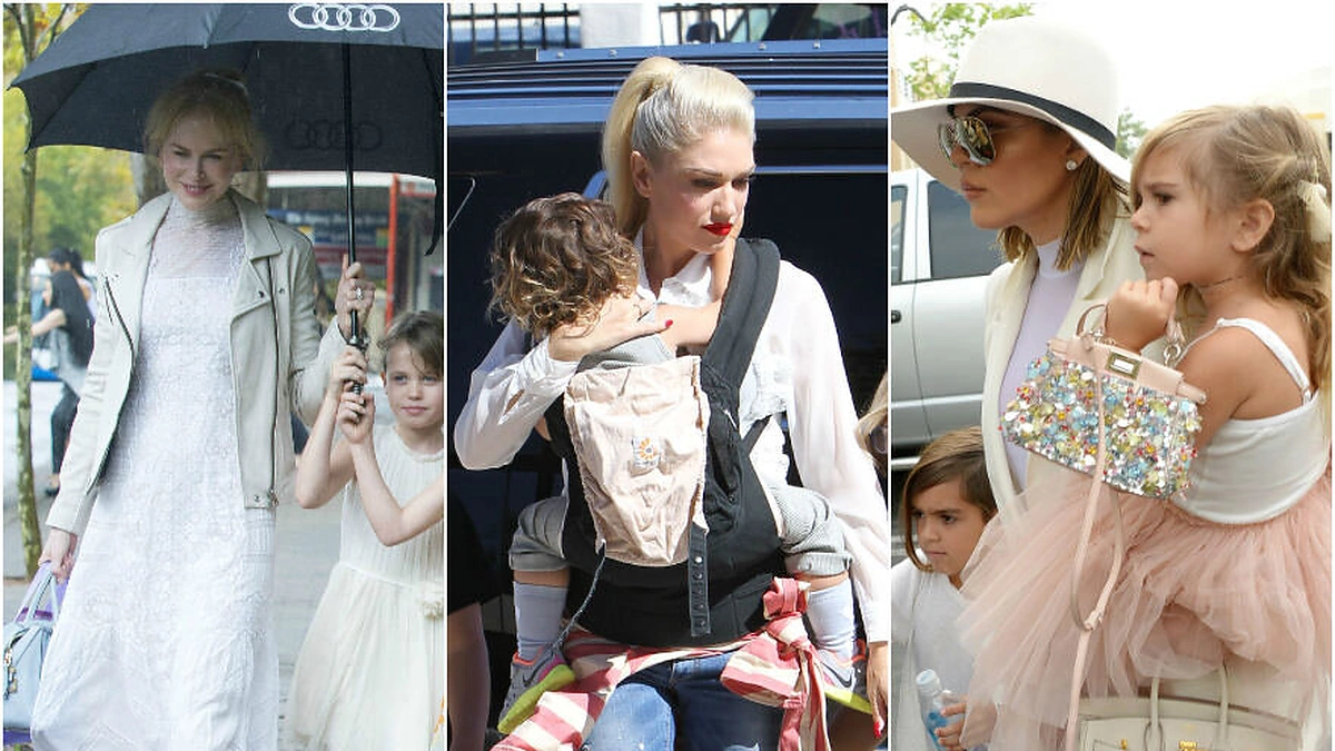 Nicole Kidman, Gwen Stefani, Kourtney Kardashian