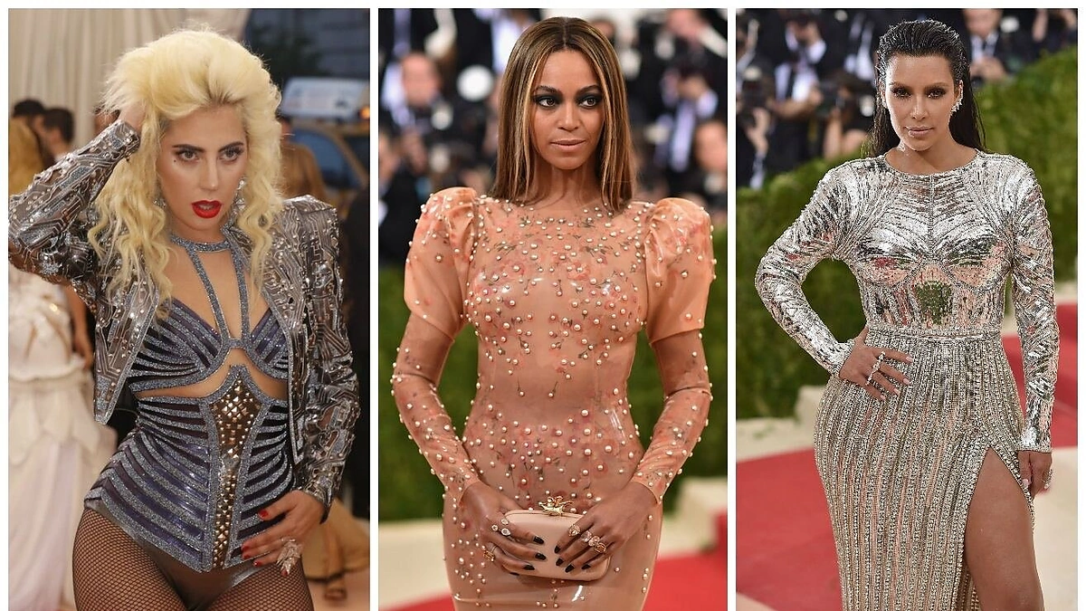 Lady Gaga, Kim Kardashian, Beyonce