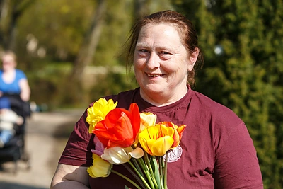 Tulpes auginanti R.Maršelienė: „Šias gėles reikia ne pjauti, o laužti“