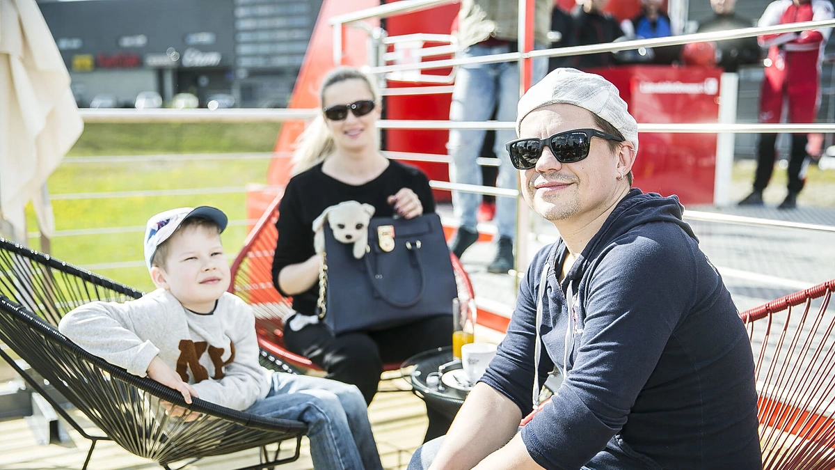 Deividas Norvilas su šeima