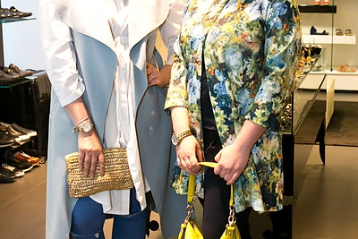 Salvatore Ferragamo avalynės pristatymo akimirka