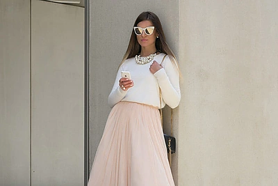 Tiulio sijonas: kaip jį dėvėti? Pataria mados tinklaraštininkė