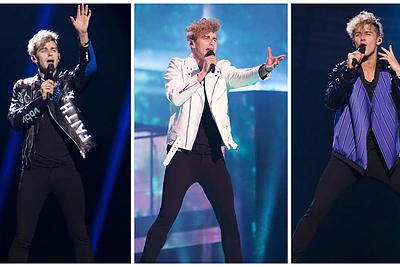 Donatas Montvydas „Eurovizijos“ scenoje pristatė tris skirtingus įvaizdžius: kuris geriausias?