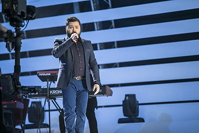 Koncerto „Aš čia“ akimirka