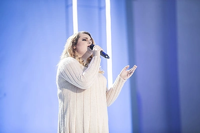 Koncerto „Aš čia“ akimirka